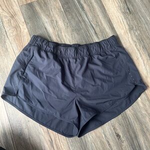 Old Navy Dark Blue Lined Large Athletic Running Shorts with Side Pockets